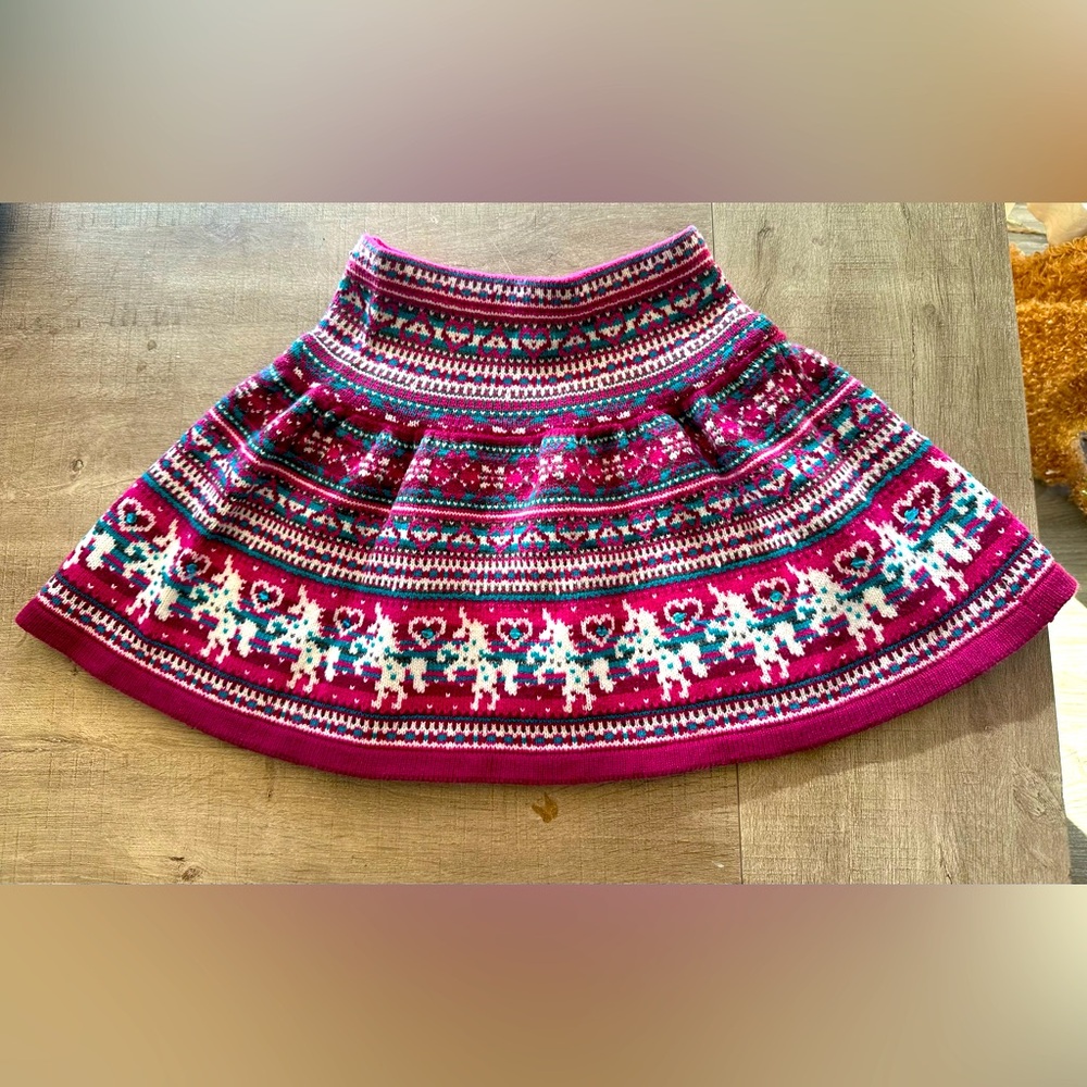 Girls Sweater skirt size 6